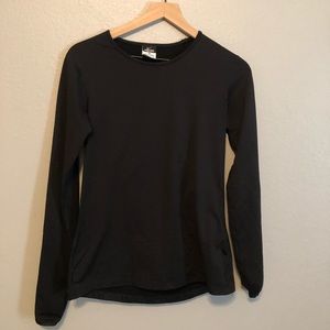 nike thick black long sleeve size medium